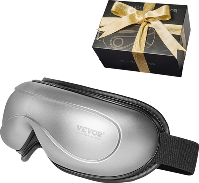 Vevor Eye Massager Heated Bluetooth Music Foldable Gray New