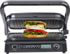 VEVOR 7 IN 1 Commercial Electric Griddle, 14.4" 1800W Indoor Countertop Grill, Stainless Steel Restaurant Teppanyaki Grill with Non Stick Iron Cooking Plate, 0-446℉ Adjustable Temp Control 110V
