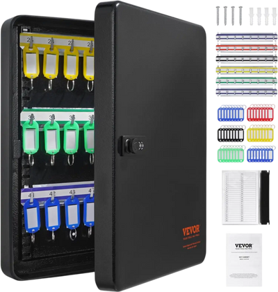 Vevor Key Cabinet 48-Key Combination Lock Security Storage Box New