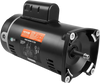 VEVOR 1 HP Pool Pump Motor, 56Y Frame, 115V(9 Amps)/230V(4.5 Amps) 3450RPM, 60Hz, 1.25 Service Factor, 90μF/250V Capacitor, CCW Rotation Square Flange Replacement Motor