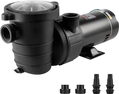 Vevor Pool Pump Above Ground 1 HP Single Speed 80 GPM 120V New