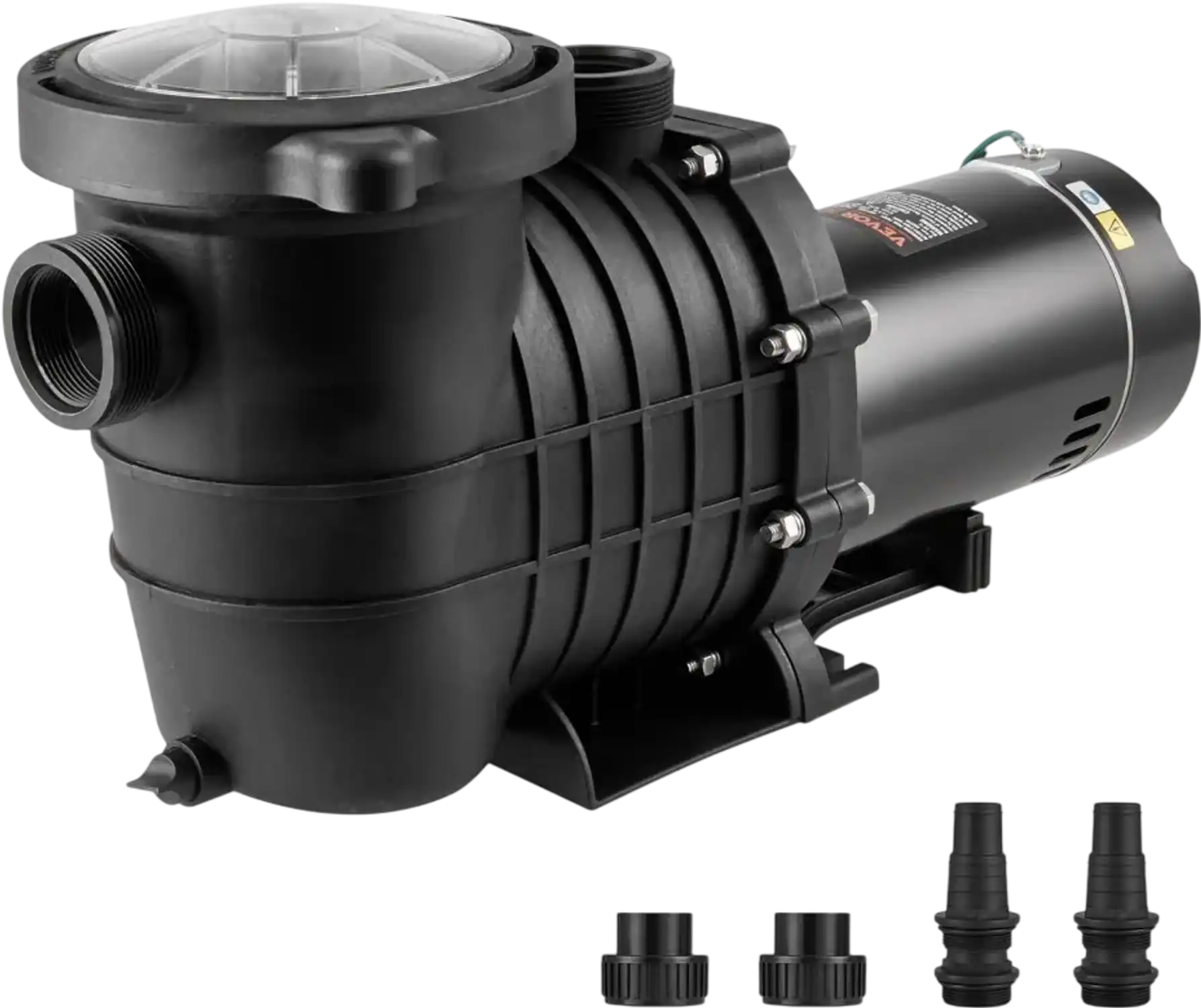 Vevor Pool Pump Above Ground Single Speed 1 HP 80 GPM 110/240V New
