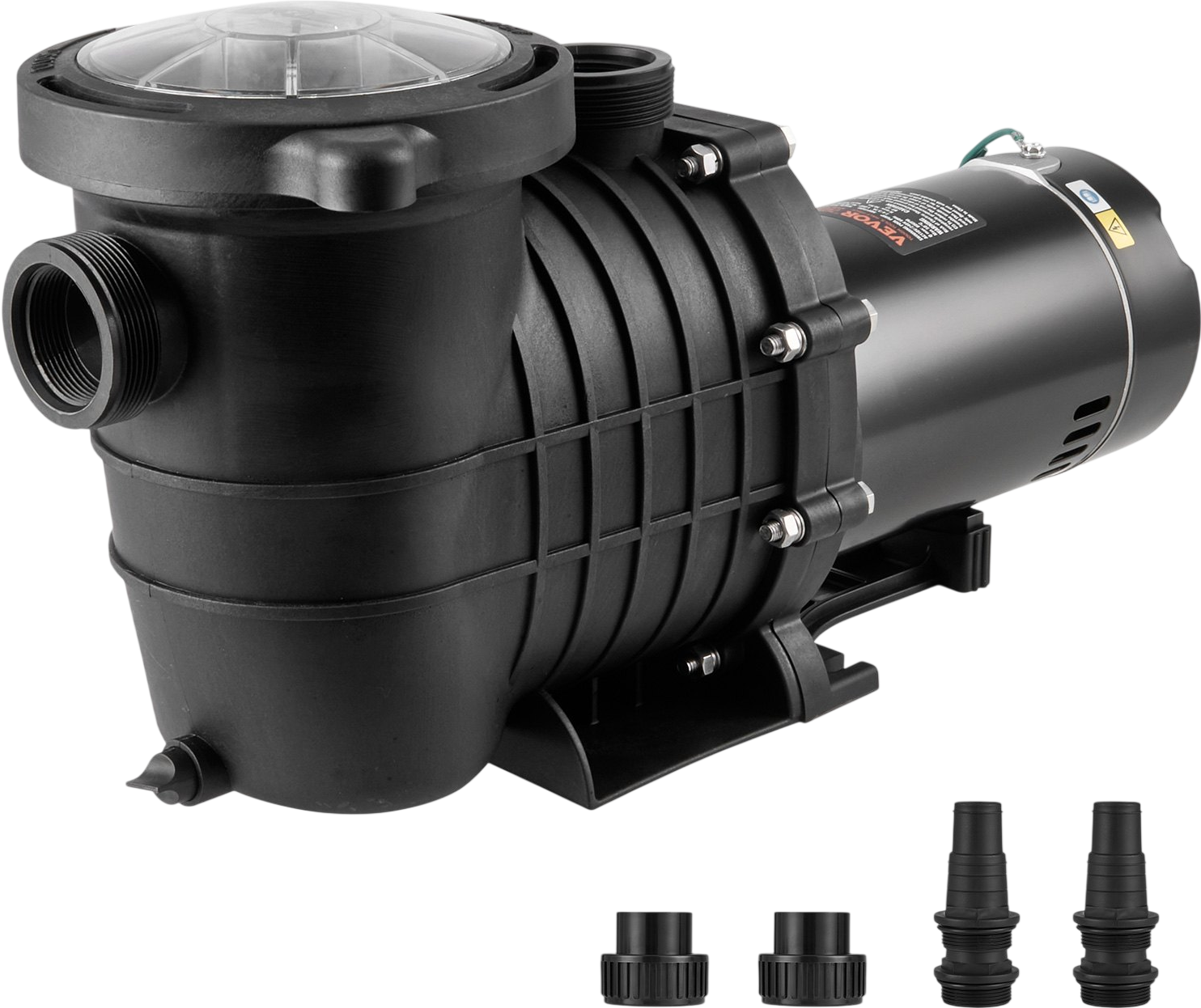 Vevor Above Ground Pool Pump 2 HP 110 GPM Single Speed 110V/240V New