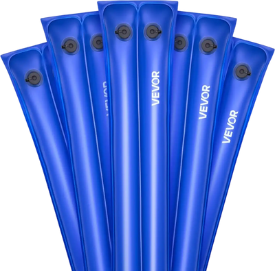 Vevor Pool Cover Water Bags Double Chamber 5-Pack 10' Blue New