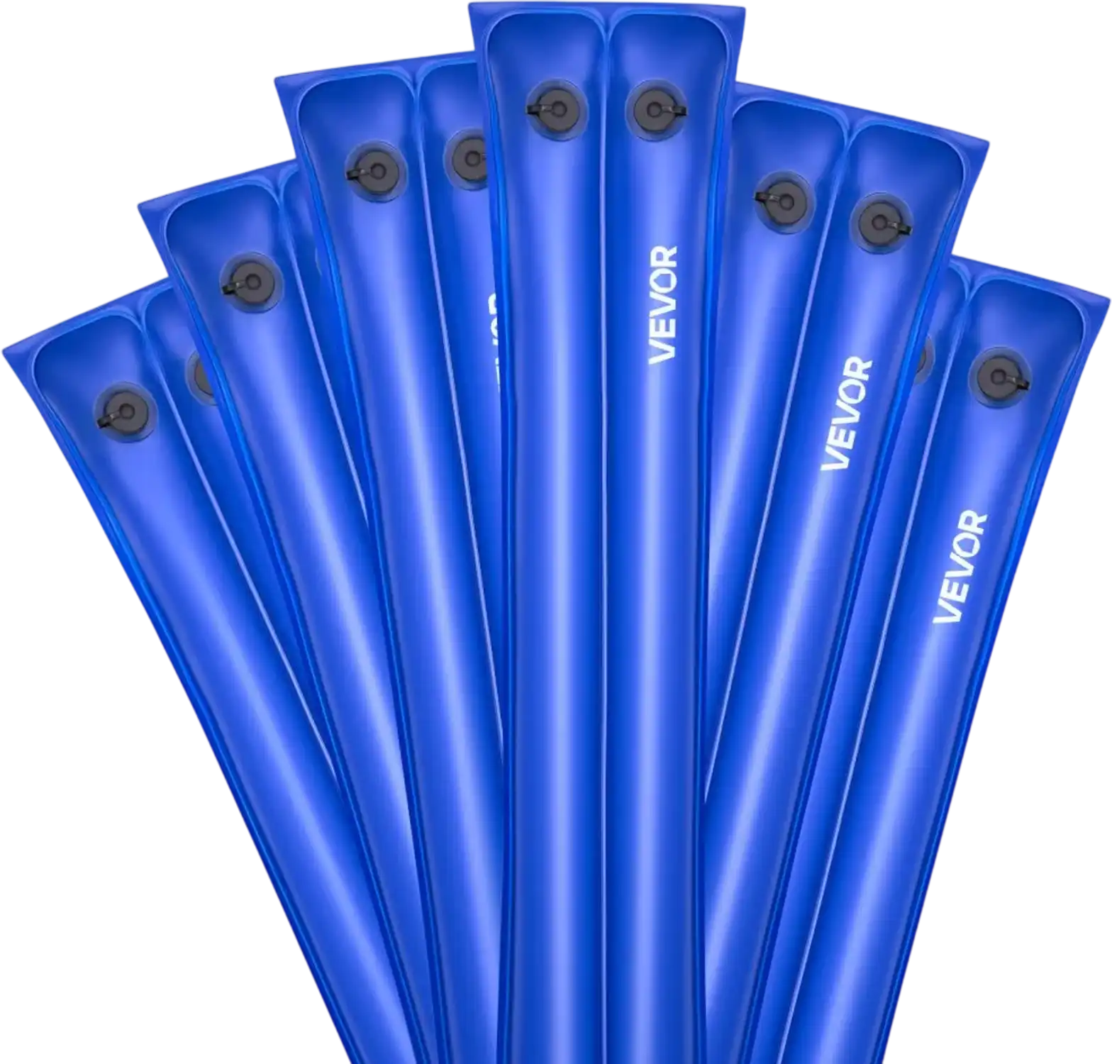 Vevor Pool Cover Water Bags 6 Pack 8' Double Chamber Winter Cover Weights New