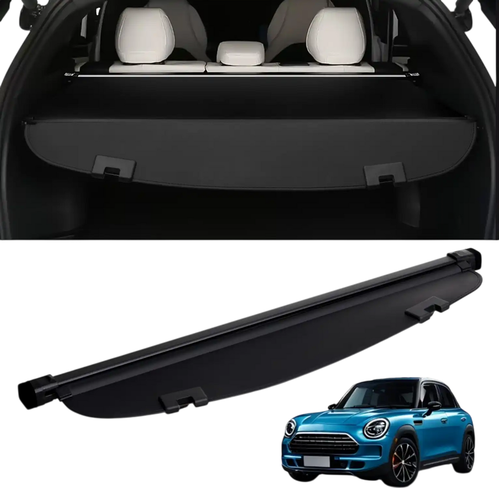 VEVOR Retractable Cargo Cover for Mazda, Upgraded Waterproof Trunk Cover Security Shield Shade for Mazda CX-5 2017-2025 5-Seater, UV Resistant Rear Trunk Cover, Aluminum Alloy & PVC Leather Texture