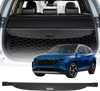 VEVOR Retractable Cargo Cover, Upgraded Carbon Fiber Texture Trunk Cover, Anti-Peeping Luggage Privacy Shield, Easy Installation Security Shade with Cargo Net, for Hyundai Tucson 2021-2025 5-Seater