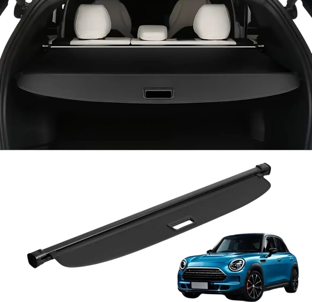 VEVOR Retractable Cargo Cover for Toyota, Upgraded Waterproof Trunk Cover Security Shield Shade for Toyota RAV4 2019-2025 5-Seater, UV Resistant Rear Trunk Cover, Aluminum Alloy & PVC Leather Texture