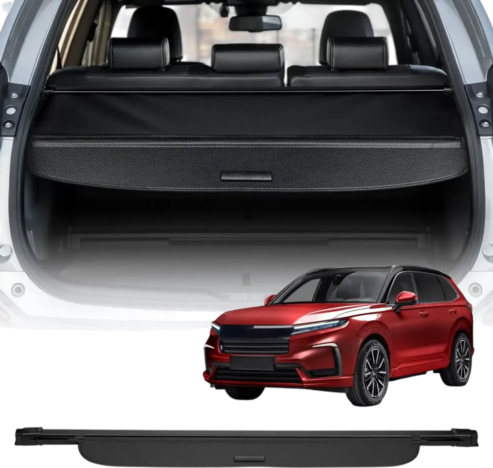 VEVOR Retractable Cargo Cover, Upgraded Carbon Fiber Texture Trunk Cover, Anti-Peeping Luggage Privacy Shield, Easy Installation Security Shade Car Accessories, for Honda CRV 2023-2025 5-Seater