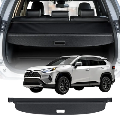 Vevor Cargo Cover Retractable Toyota RAV4 Trunk Privacy Shield for 2019-2025 5-Seater New