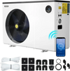 VEVOR Pool Heat Pump Max 70730 BTU, Electric Pool Heater for Above & In-Ground Up to 19812 Gallons, All-DC Inverter Technology, WiFi & App Remote Control, Multiple Protection for Swimming Party