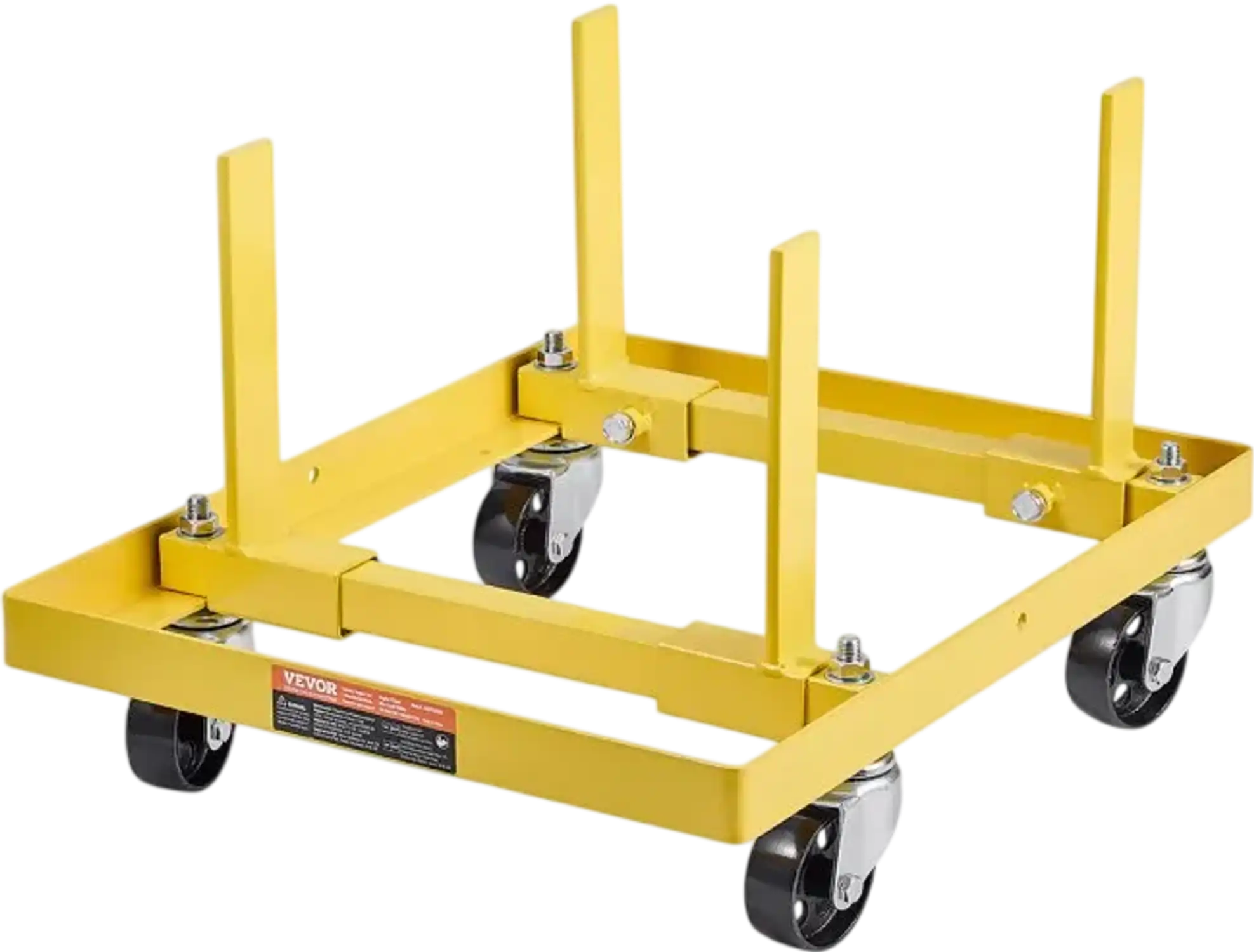 Vevor Engine Stand 750 lbs Adjustable Heavy-Duty Steel Motor Holder with 4 Swivel Casters New