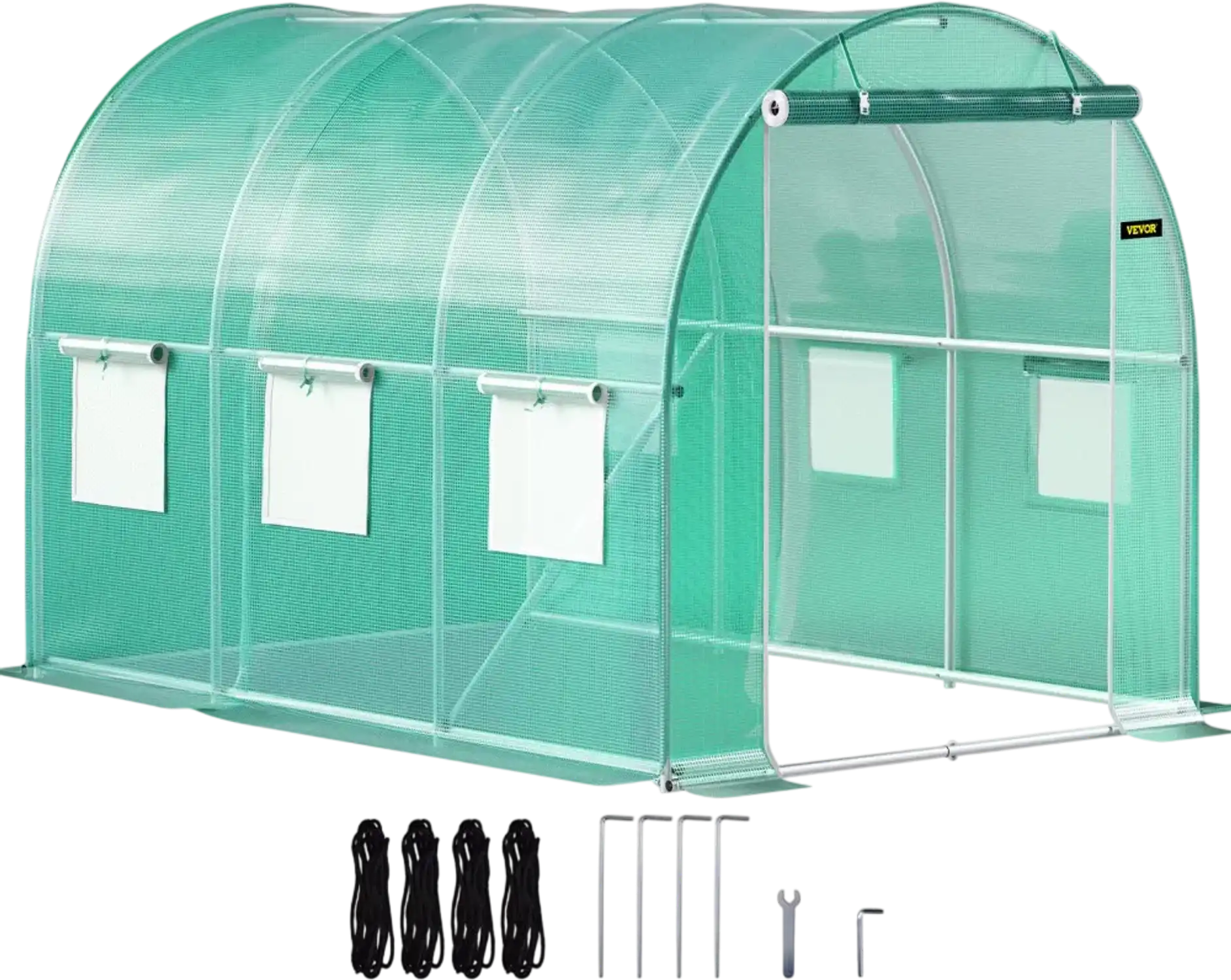 Vevor Greenhouse Walk-in Tunnel Portable Plant Hot House 9.8 x 6.6 x 6.6' New