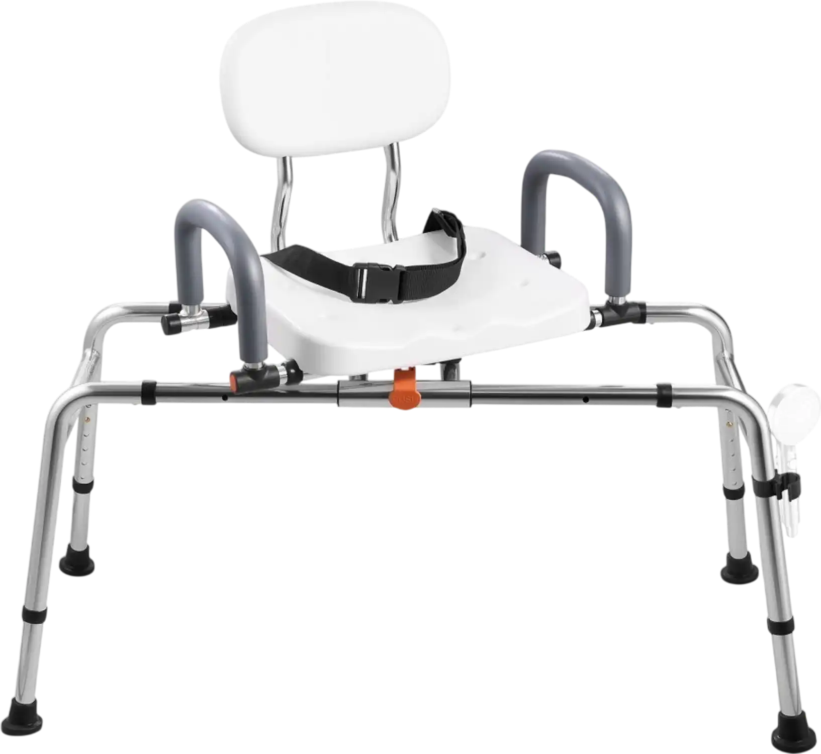 Vevor Tub Transfer Bench Sliding Shower Chair with Swivel Seat New