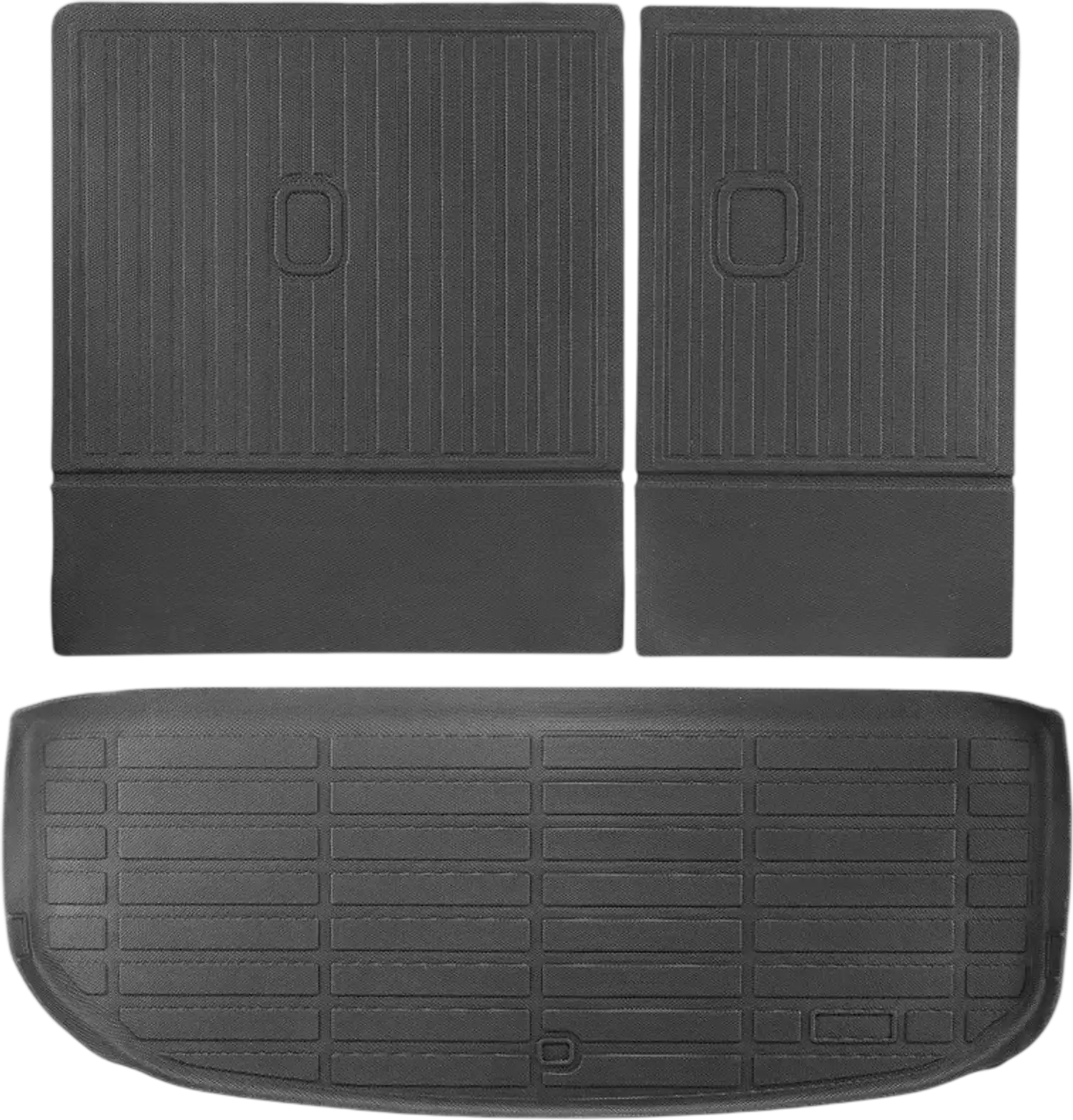 Vevor Cargo Mat Hyundai Palisade Custom Fit TPE Trunk & Backrest Liner Set 2020-2024 New