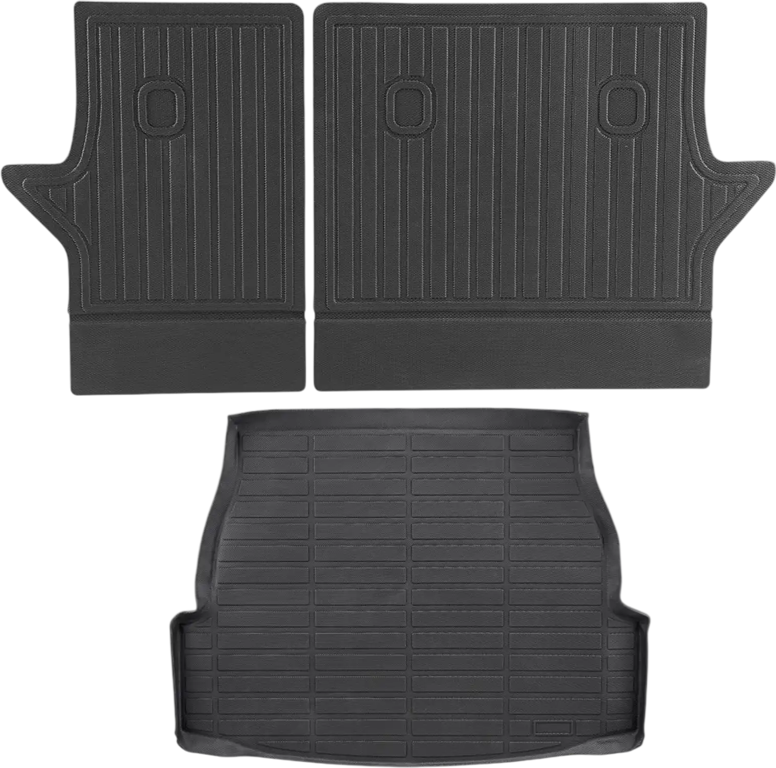 Vevor Cargo Liner Custom Fit TPE Trunk Mat and Backrest Mats for Toyota RAV4 2019-2024 New