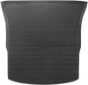 VEVOR Cargo Mat Compatible with Tesla Model Y 2020-2024, Precise Fit Trunk Mat for SUVs, TPE Trunk Protector Replacement, Black (1PCS)