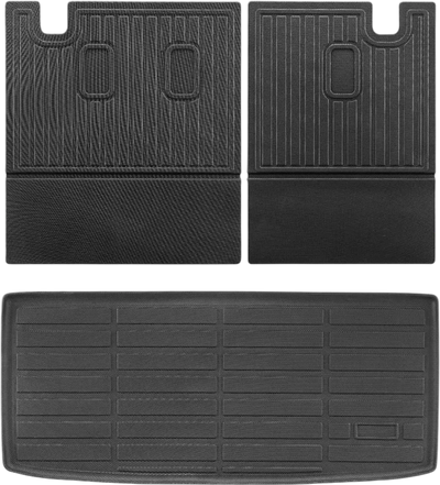 Vevor Cargo Mat Honda Pilot Custom Fit TPE Trunk and Backrest Mats New