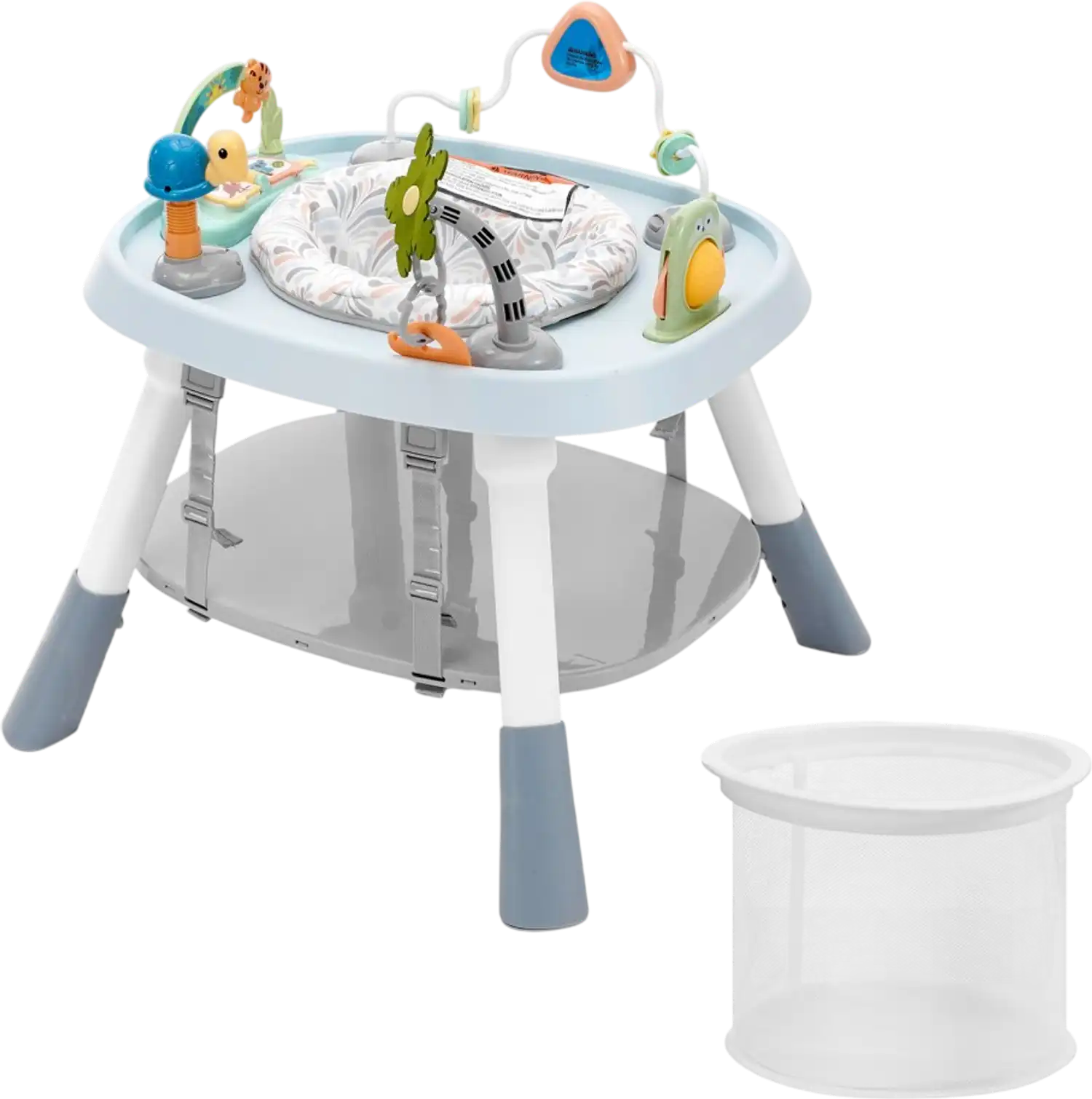 Vevor Baby Activity Center Interactive Play Center with 360° Rotating Seat & Adjustable Height New