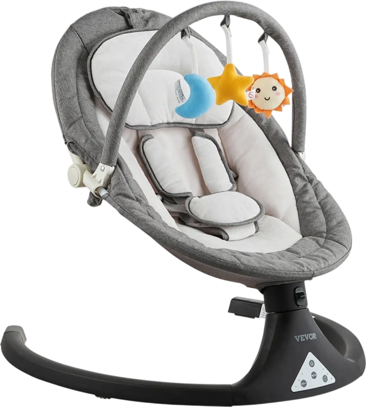 Vevor Baby Swing Portable Electric Infant Rocker with Remote Control New
