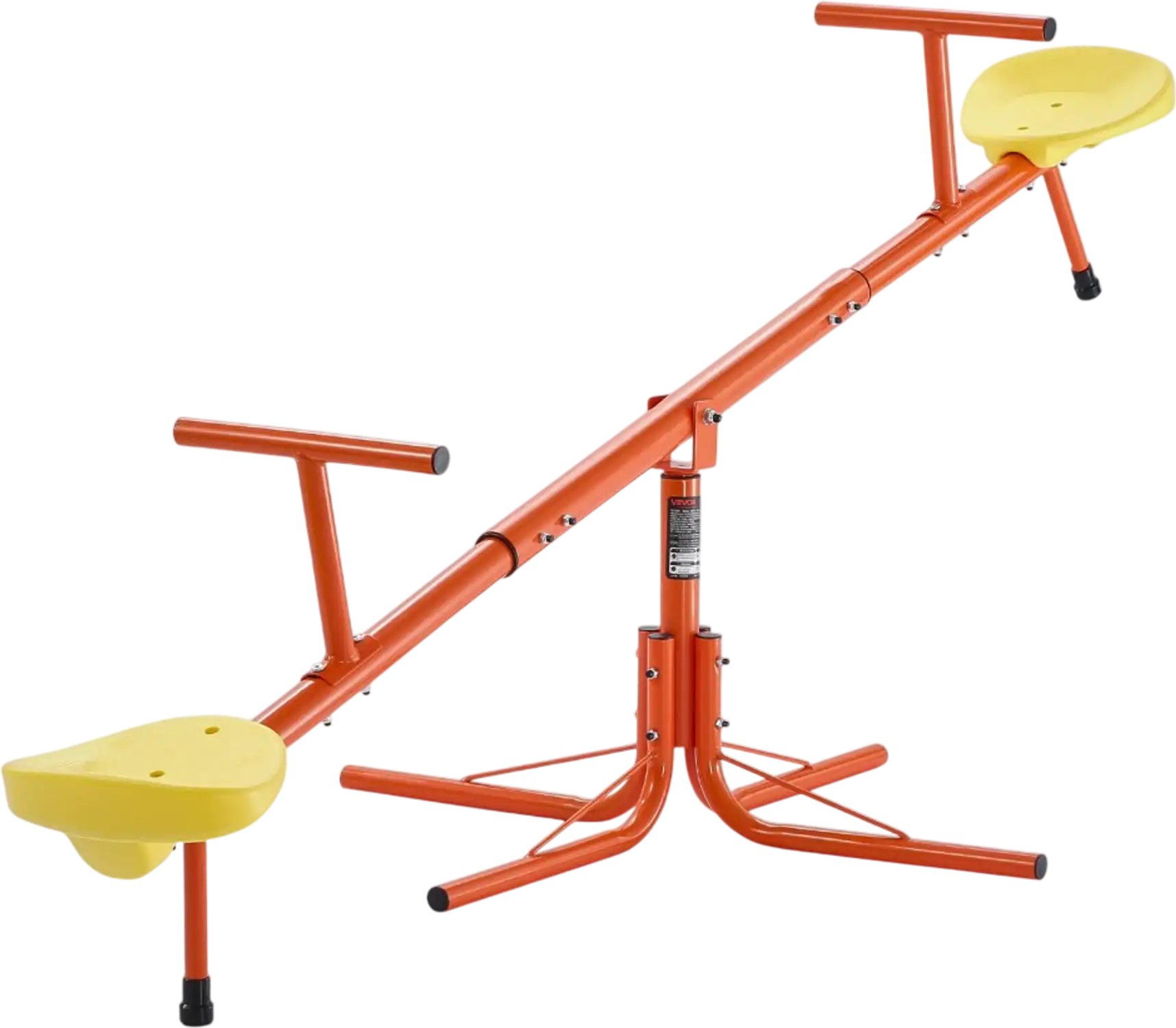 Vevor Teeter Totter Kids Seesaw 360° Rotating 2-Seat Outdoor Playground Equipment New