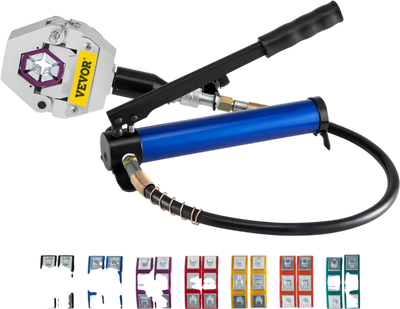 Vevor Hose Crimper Separated Hydraulic A/C Kit New