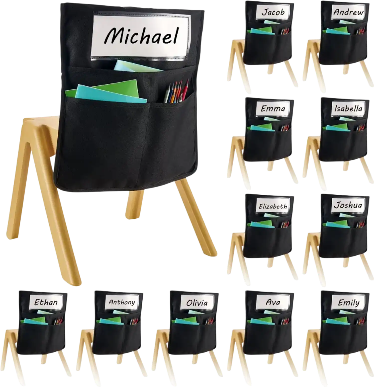 Vevor Chair Pockets 12-Pack 17