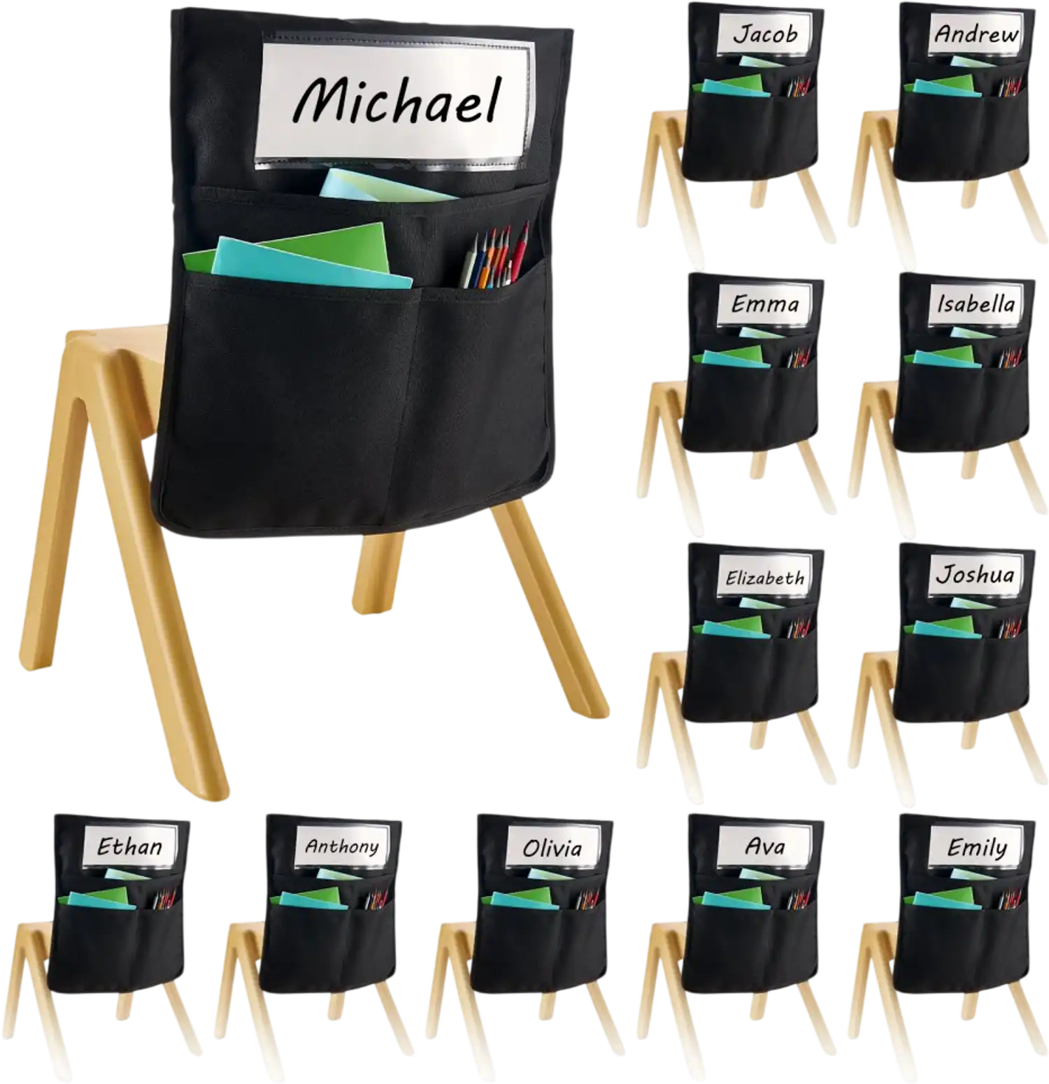 Vevor Chair Pockets 12-Pack 18 x 20