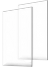 VEVOR Plexiglass Acrylic Sheets, 2-Pack Plastic Sheet, 24 x 48 Inch 1/8 Inch Thick Clear Plastic Cast Transparent Glass for Crafting Projects, Replacement Picture Frame Glass, DIY Display, Easy to Cut