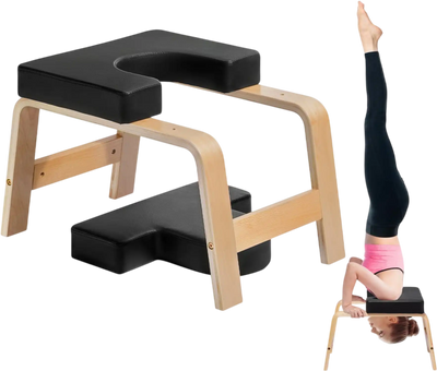 Vevor Yoga Headstand Bench Inversion Chair Fitness Training New