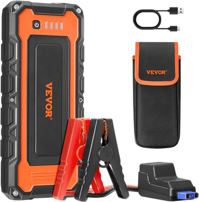 Vevor Jump Starter 3000A 59.2Wh Portable Lithium Battery Booster Pack New