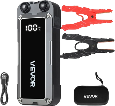 Vevor Jump Starter 4000A Peak 12V Portable Lithium Battery Booster New