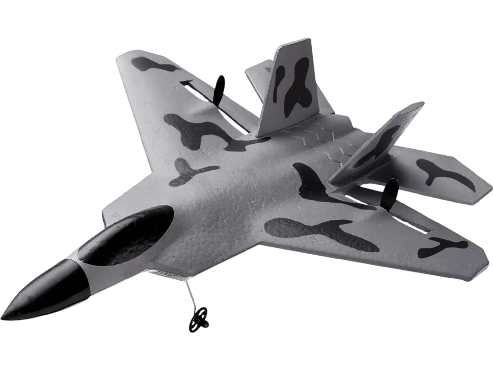 Vevor RC Plane 2.4GHz 2-Channel Fighter Aircraft Toy New