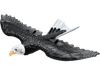 VEVOR RC Plane, 2.4GHZ 2 Channel Remote Control Airplane with 6-Axis Gyro Stabilizer, Ready to Fly Eagle Aircraft Plane Toy with 2 Batteries, Easy to Fly RC Glider for Adults Kids Beginners Boys Girls