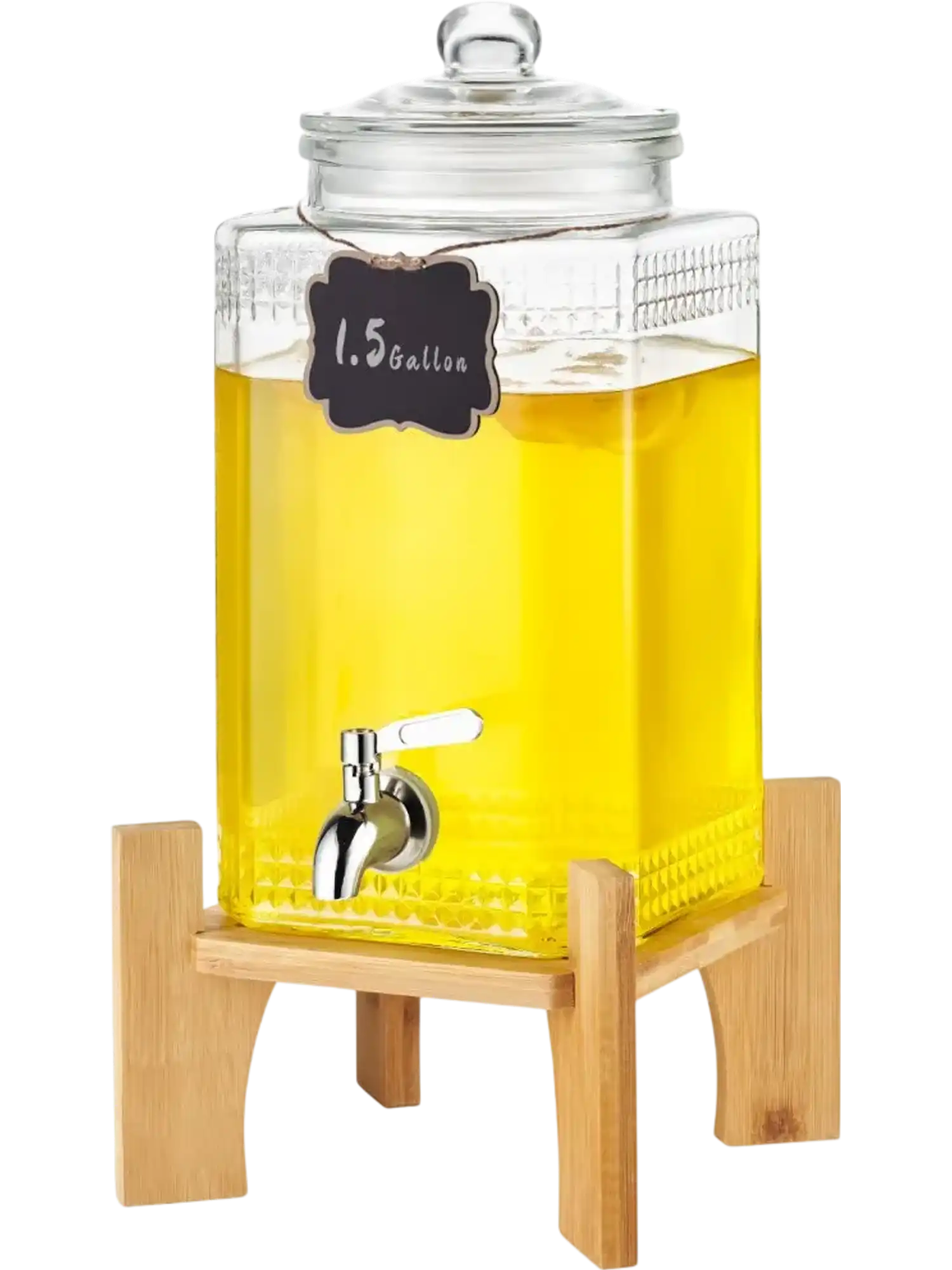 Vevor Beverage Dispenser 1.5 Gal Glass Drink Dispenser with Stand New