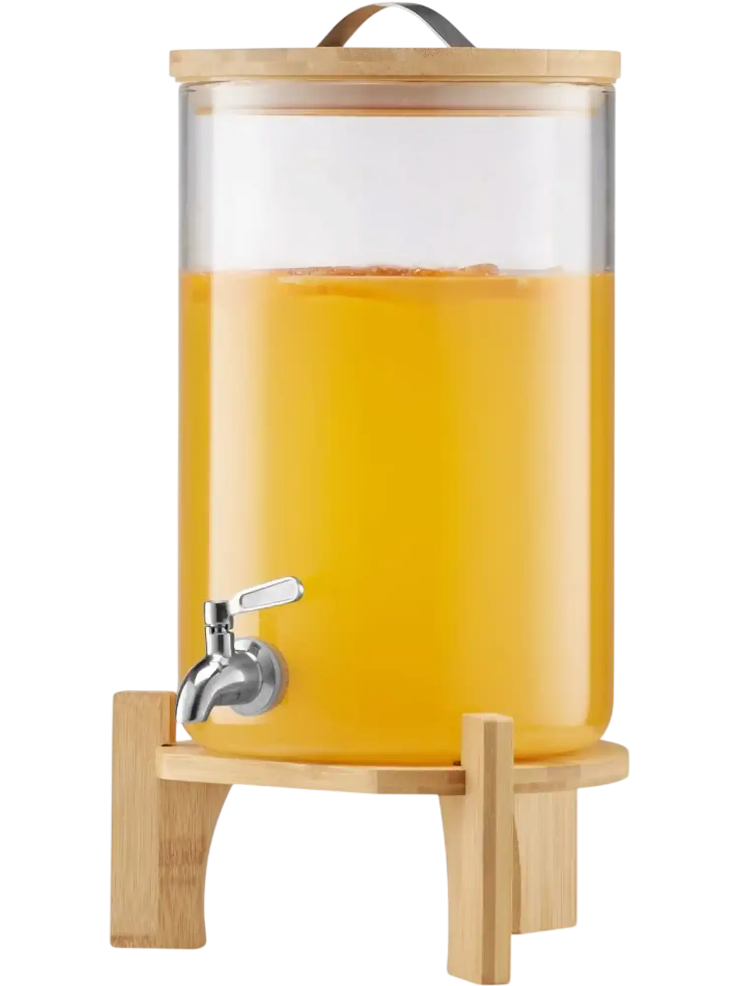 Vevor Beverage Dispenser 2.2 Gal Glass Drink Dispenser with Spigot and Stand New