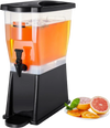 VEVOR Beverage Dispenser, 3 Gallon Drink Dispenser for Parties, Plastic Juice Dispenser with Stand Spigot Lid, Iced Tea Lemonade Juice Water Dispenser, for Restaurants, Hotels, Parties