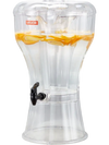 VEVOR Beverage Dispenser, 3.4 Gallon Drink Dispenser for Parties, Plastic Juice Dispensers with No-Drip Spigot, Iced Tea Lemonade Juice Water Dispensers, for Restaurants, Hotels, Parties