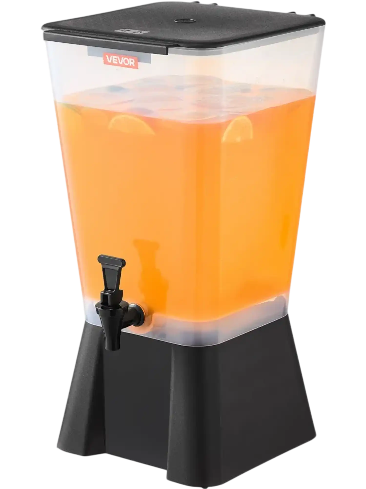 Vevor Beverage Dispenser 5 Gallon Plastic Drink Dispenser with No-Drip Spigot New