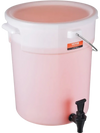 VEVOR Beverage Dispenser, 5 Gallon Drink Dispensers for Parties, Plastic Juice Dispenser with Spigot and Lid, Iced Tea Lemonade Juice Water Dispenser, for Restaurants, Hotels, Parties