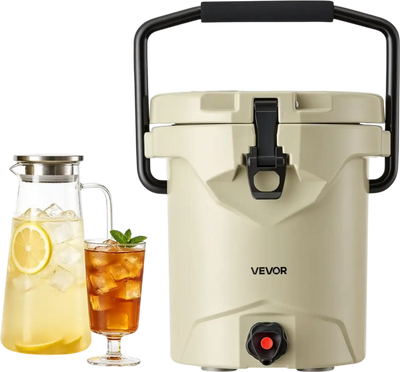 Vevor Beverage Dispenser 2.5 Gallon Hot and Cold Insulated Server New