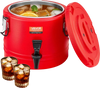 VEVOR Insulated Beverage Dispenser, 2.2 Gal/8L Thermal Hot and Cold Drink Server Dispenser with Spigot, Food-Grade Cooler Jug with 304 Stainless Steel Interior, for Tea Coffee Restaurant Outdoor