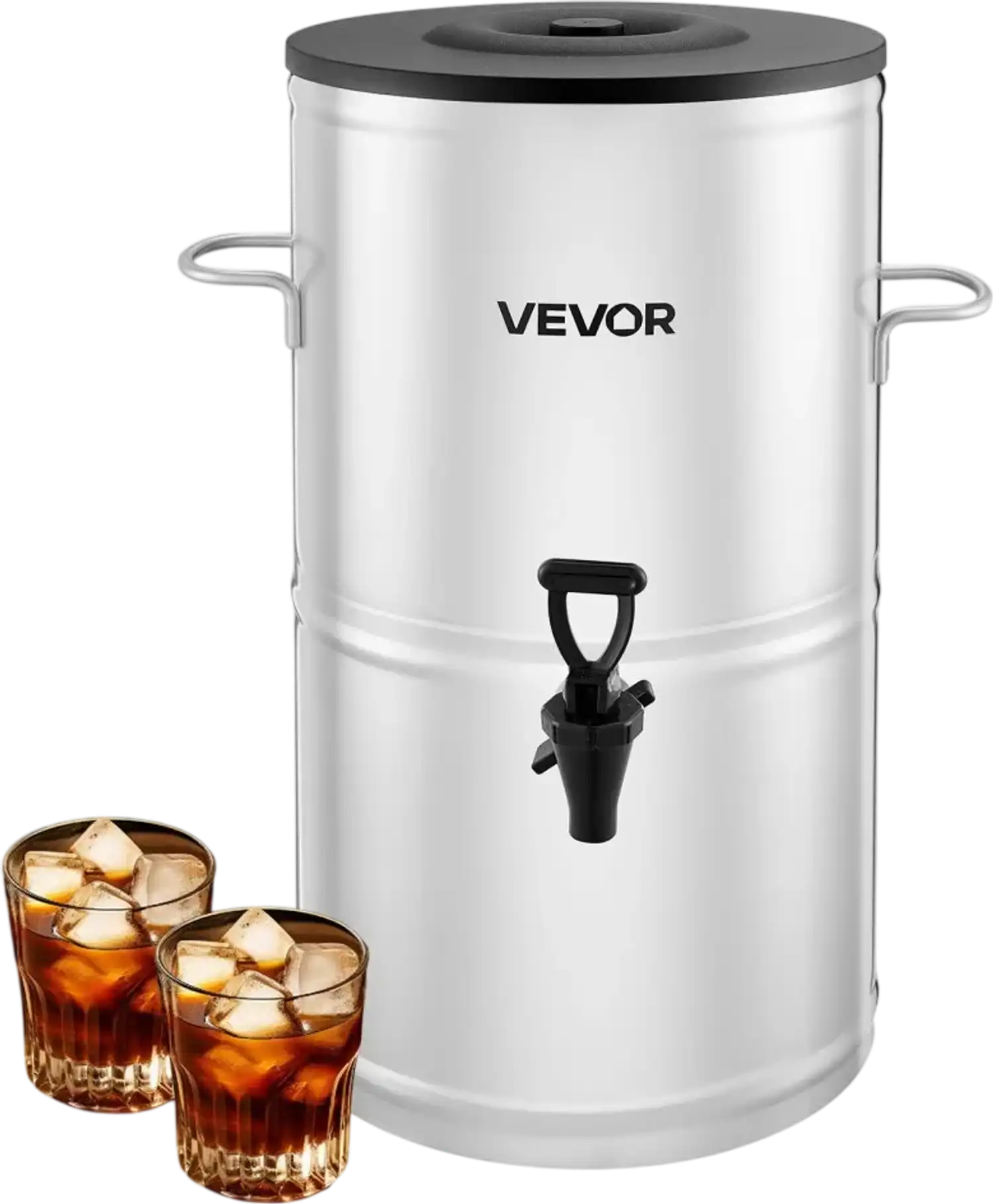 Vevor Beverage Dispenser Commercial Iced Tea 4 Gal Stainless Steel New