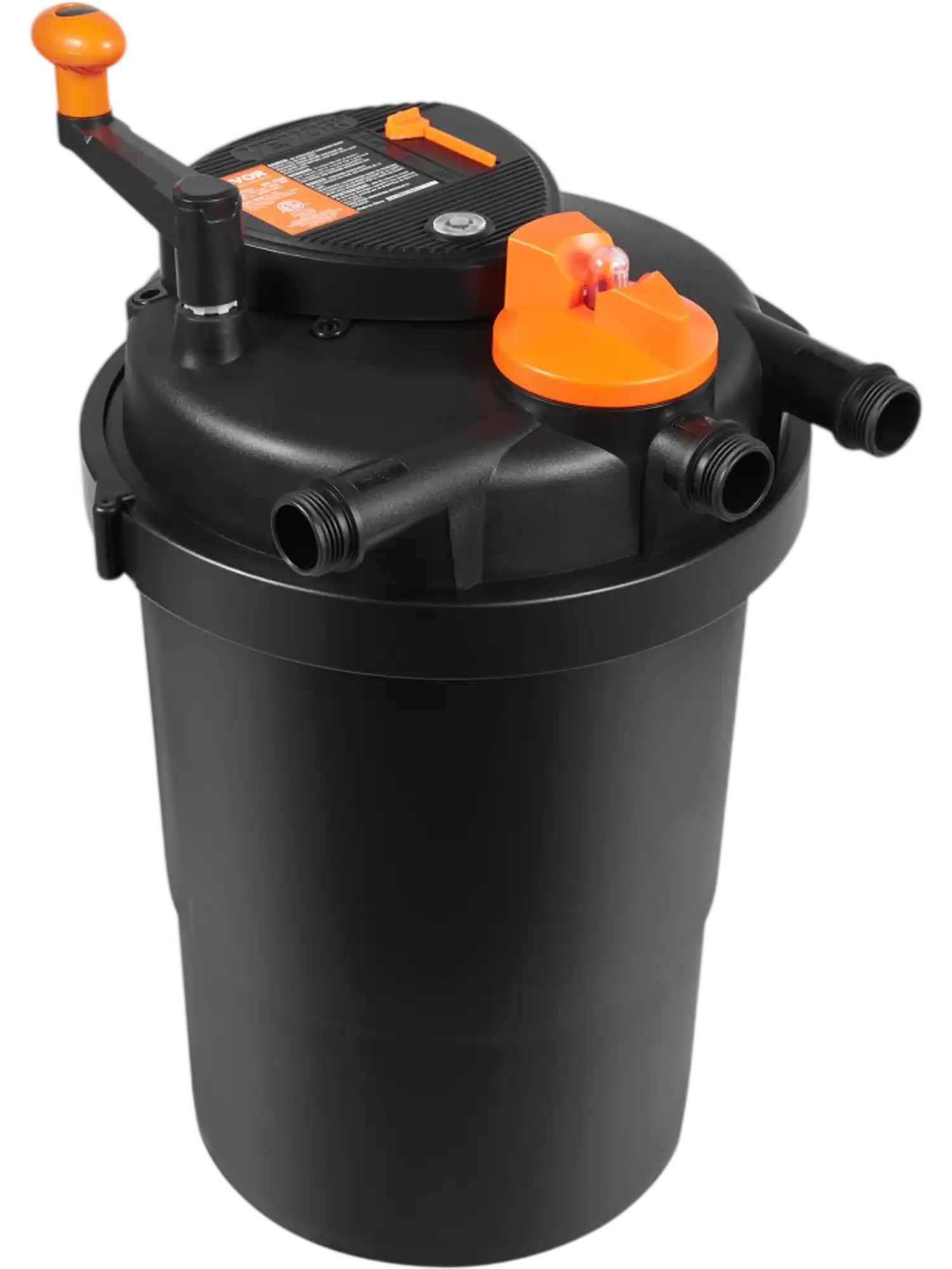 Vevor Pond Filter Bio Pressure 2000 Gallon 1840 GPH with 13W UV-C Light New