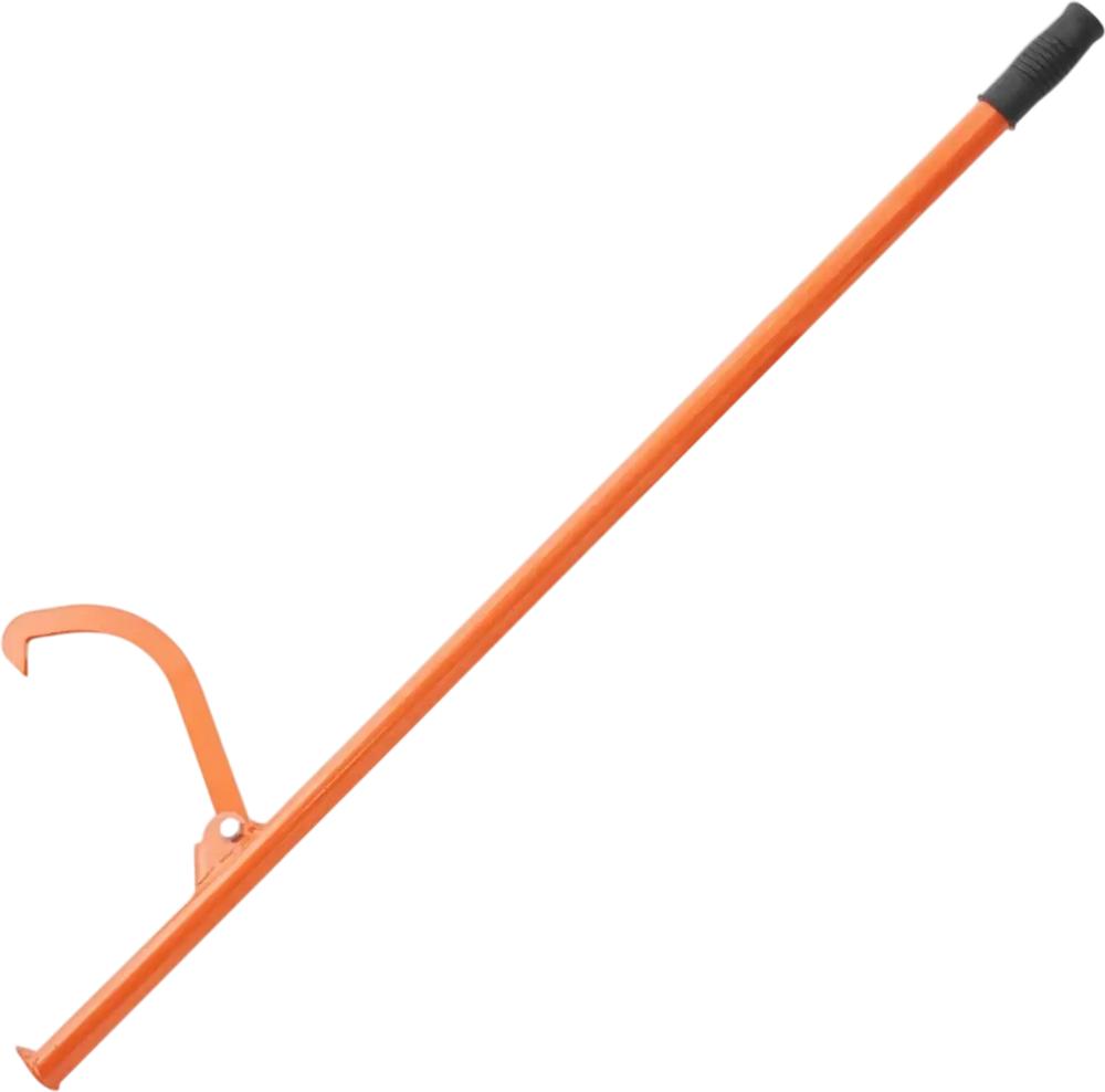 VEVOR Cant Hook Tool, 46.5 in, Heavy Duty Steel Log Roller, Log Lifter Timber Jack 32" Dia Logs, Forestry Logging Tools, Dual Function Log Handler for Rolling and Clamping Logs