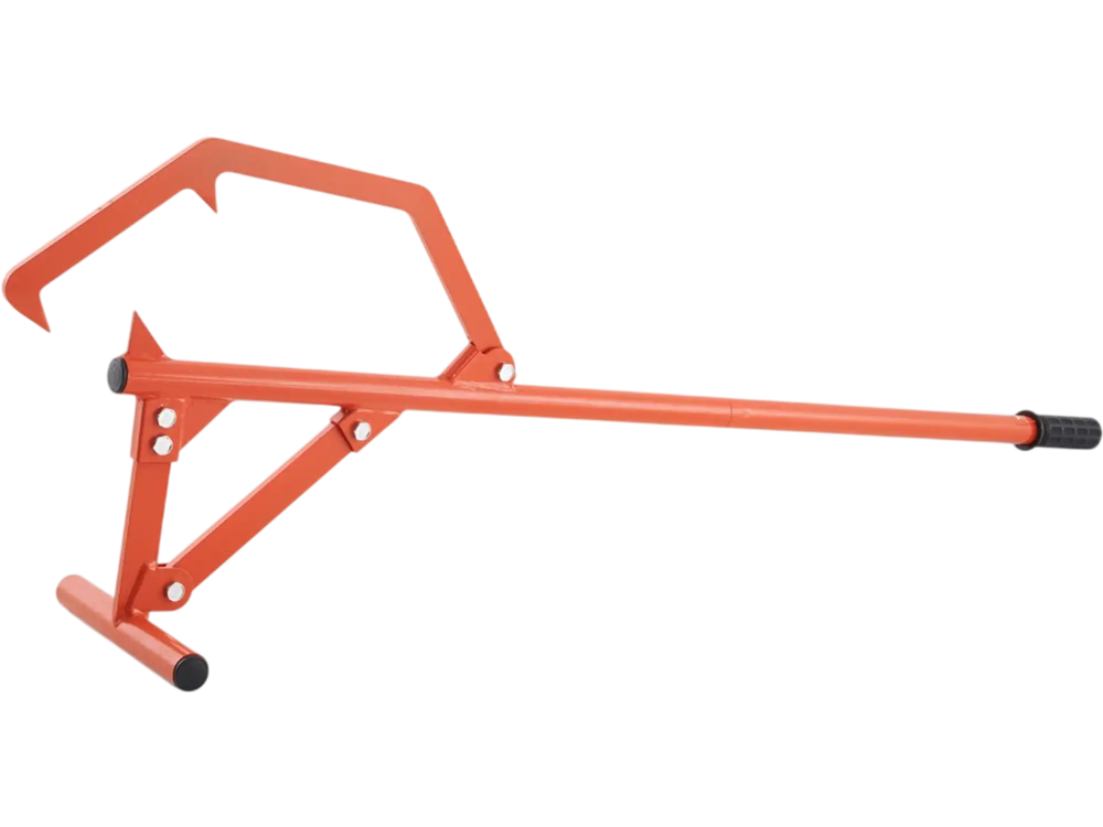 VEVOR Timberjack, 46.5 in, Heavy Duty Steel Log Roller, Log Lifter with Adjustable Cant Hook, Logging Tools Log Jack for Logs Ups to 25" Dia, Timber Jack for Rolling Cutting and Lifting Logs