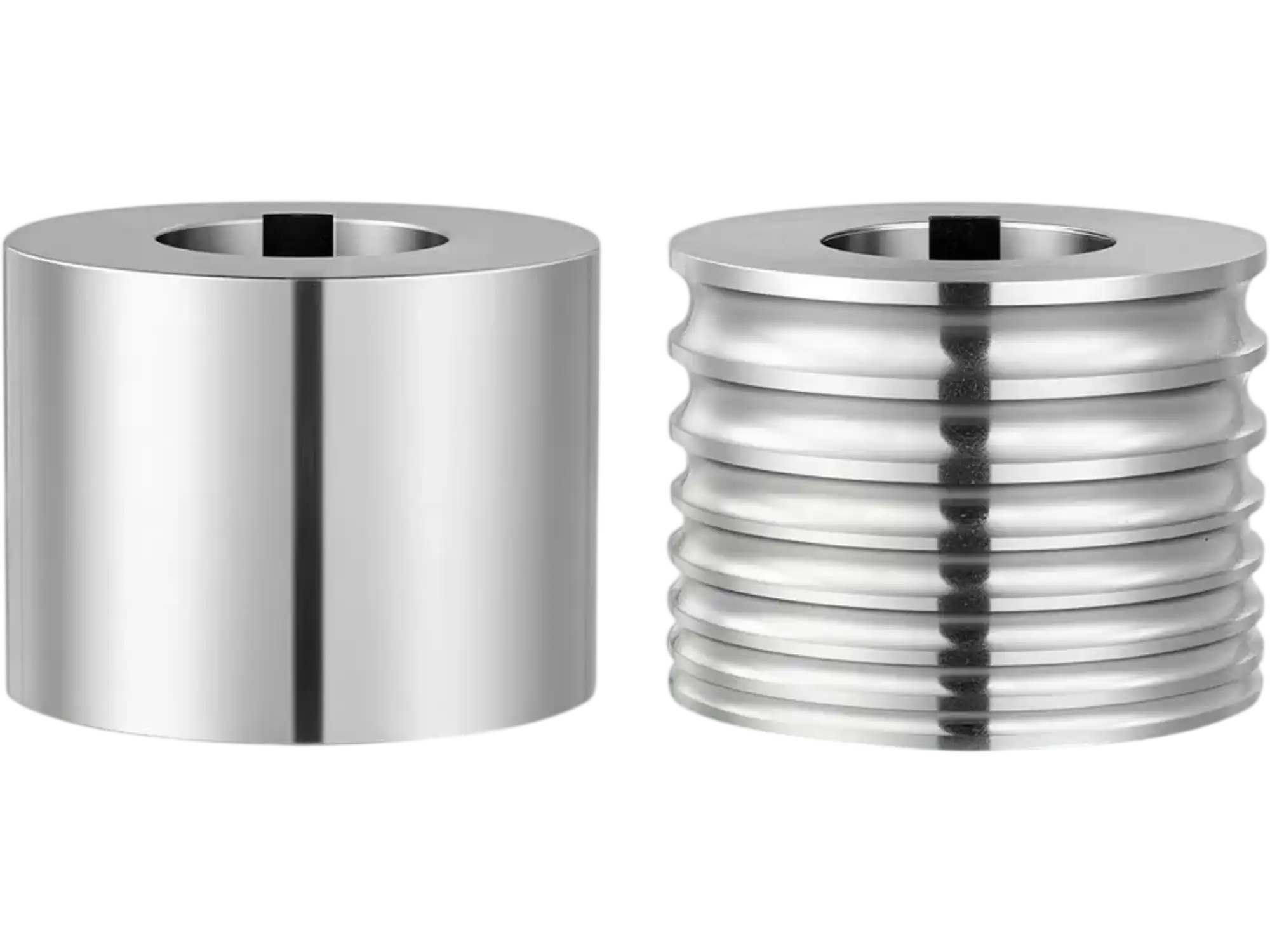 Vevor Replacement Roller Rolling Mill 1 Half-Round & 1 Flat Roller Jewelry Tool Accessory Parts New