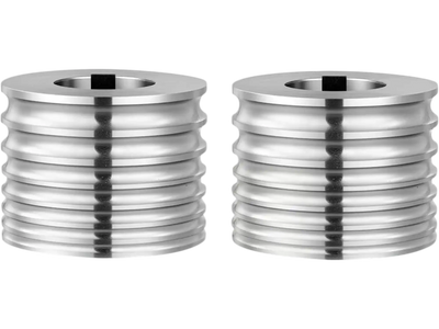 Vevor Replacement Roller for Rolling Mill 7 Groove Sizes 2 Round Rollers New