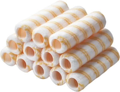 VEVOR Paint Roller Covers, 12 Pack 9 Inch Shedless Roller Covers, 3/8 Inch Nap High Dense Roller Covers for Roller Frame & Paint Roller Kit, Paint Rollers for Painting Walls, House Painting Supplies