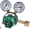 VEVOR Oxygen Regulator, Precise Oxy Regulator, 0-4000PSI Welding Gas Gauge with CGA-540 Inlet Connection & 9/16"-18 RH Outlet Connection, PC Knob Adjustment